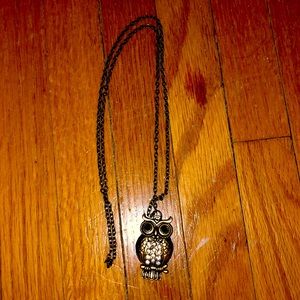 Vintage Owl Necklace